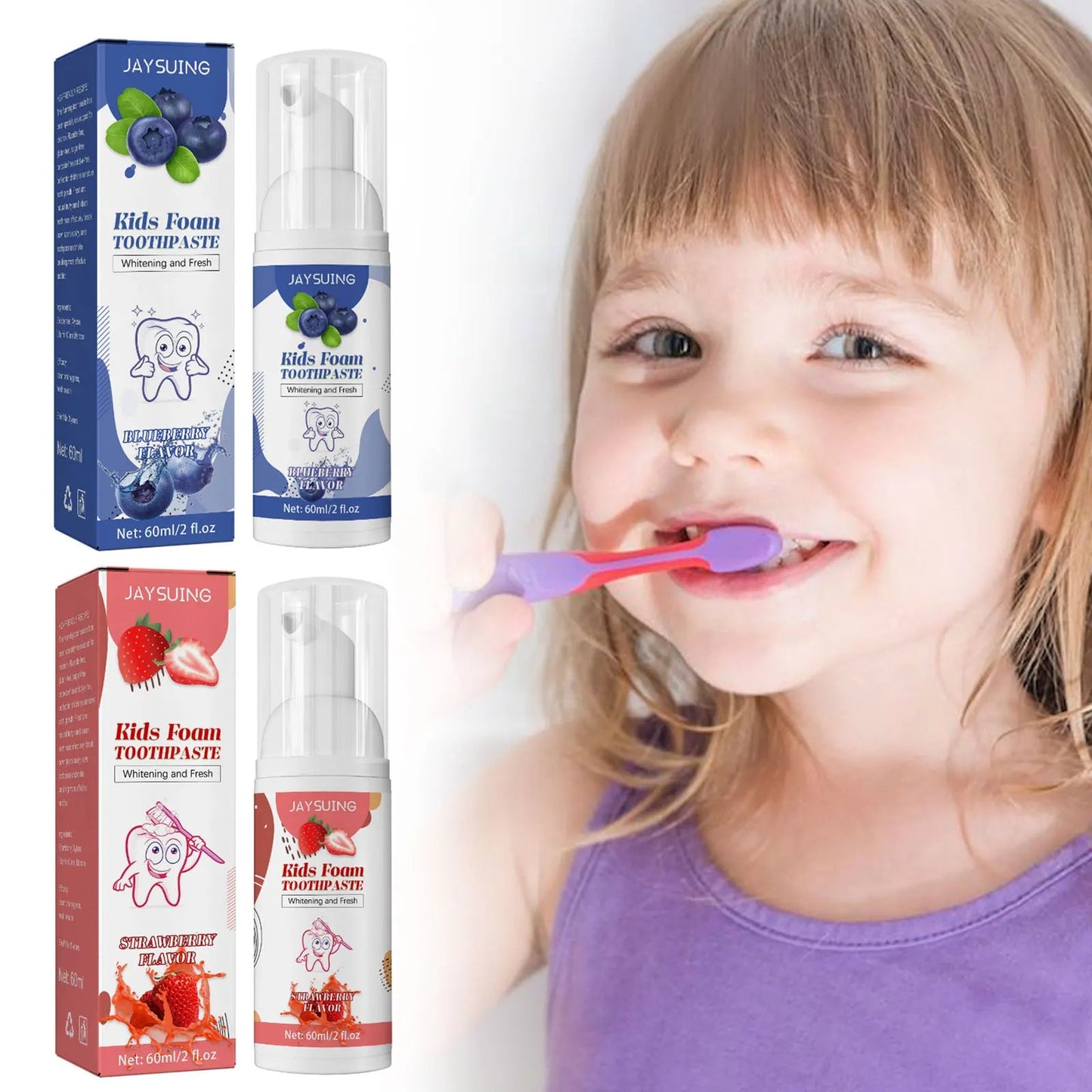 Children Toothpaste Probiotics Stain Removal