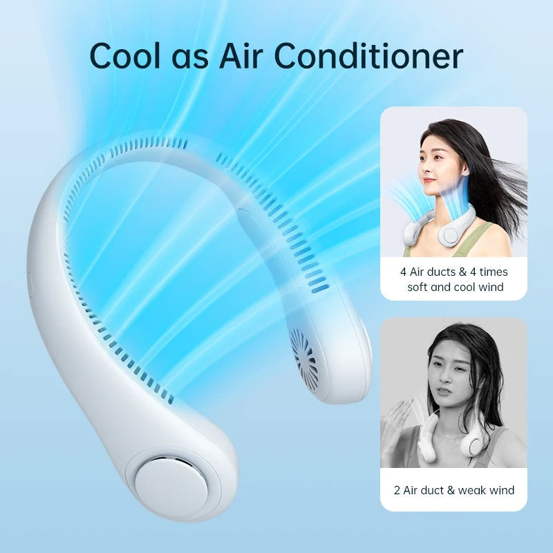 Portable Neck Fan Rechargeable,