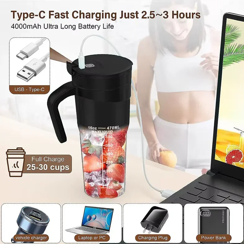 multifunctional USB rechargeable juicing cup
