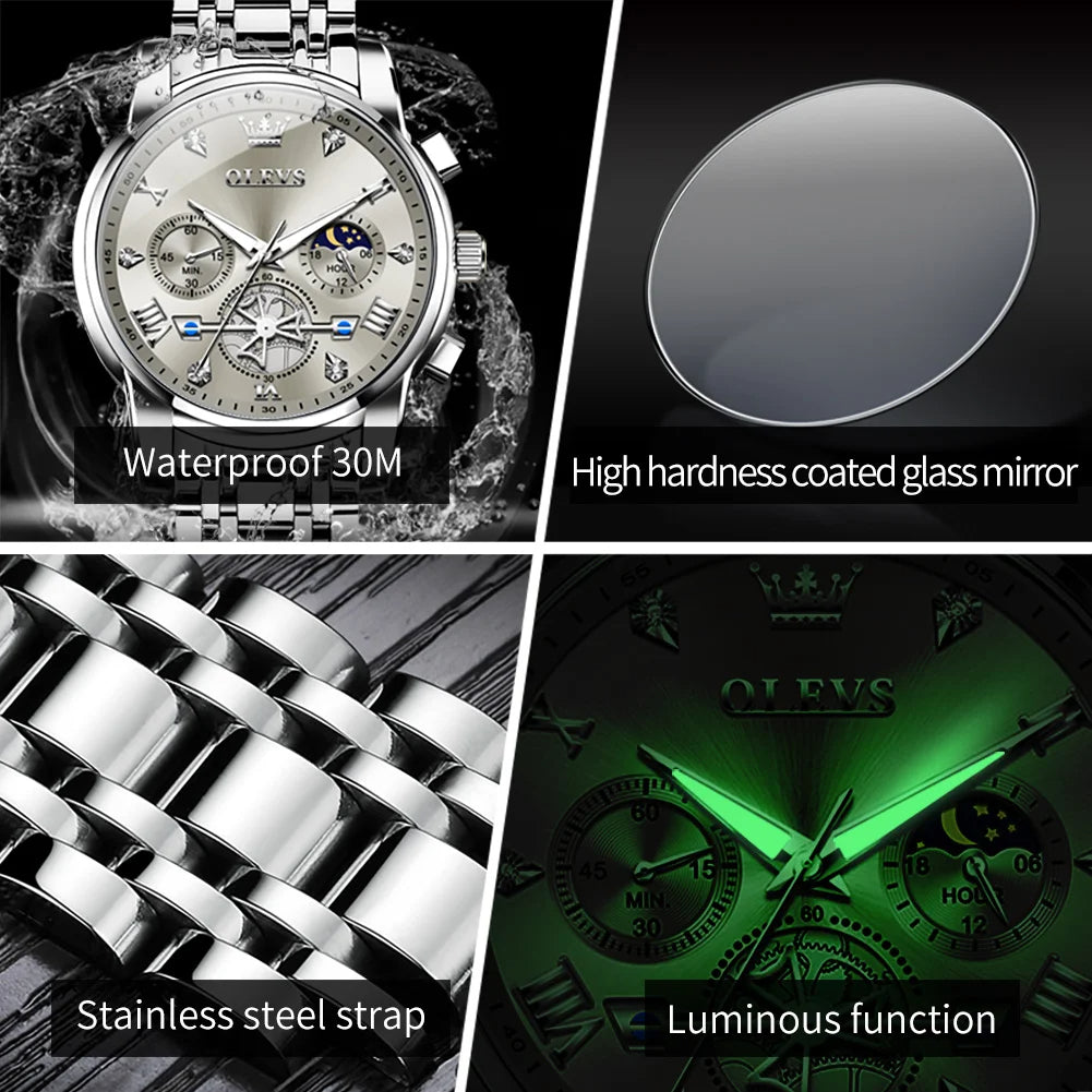 Men's Watches Classic Multifunctional