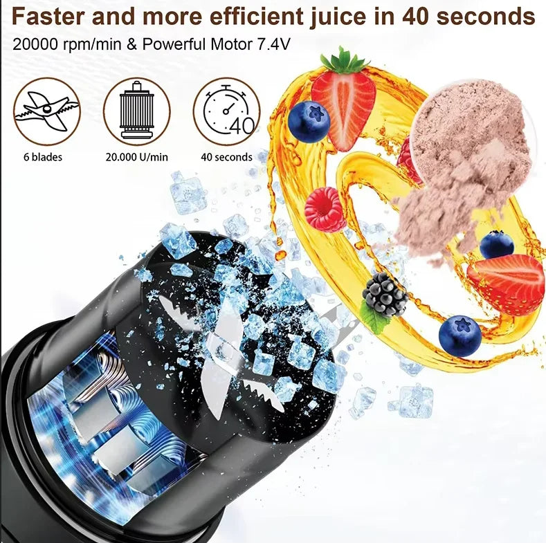 multifunctional USB rechargeable juicing cup