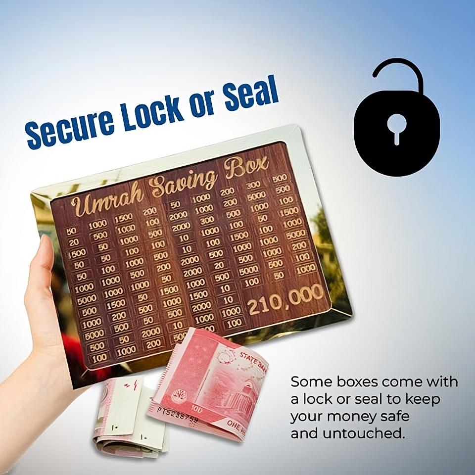 Umrah Saving Box 😍 | Flat 50% OFF ️‍🔥